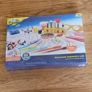 Advanced Chemistry Lab By Edu Science 190 Activities STEM Toy New sealed
